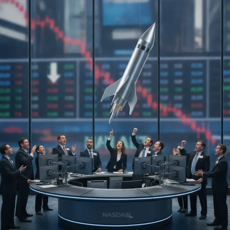 Exchange Giant Defies Gravity As Tech Index Tumbles