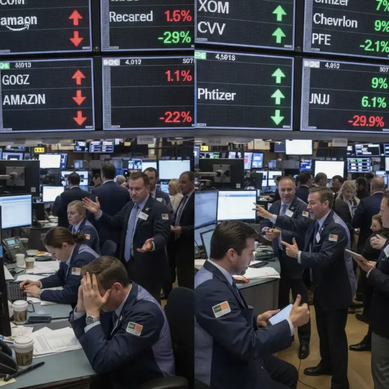 Energy Giants Surge as Investors Abandon Big Tech Retreat